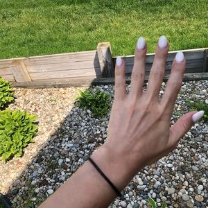 Pandora Moments Black Leather Bracelet